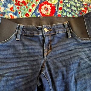 Isabel Maternity Dark Denim Jeans, Size 6